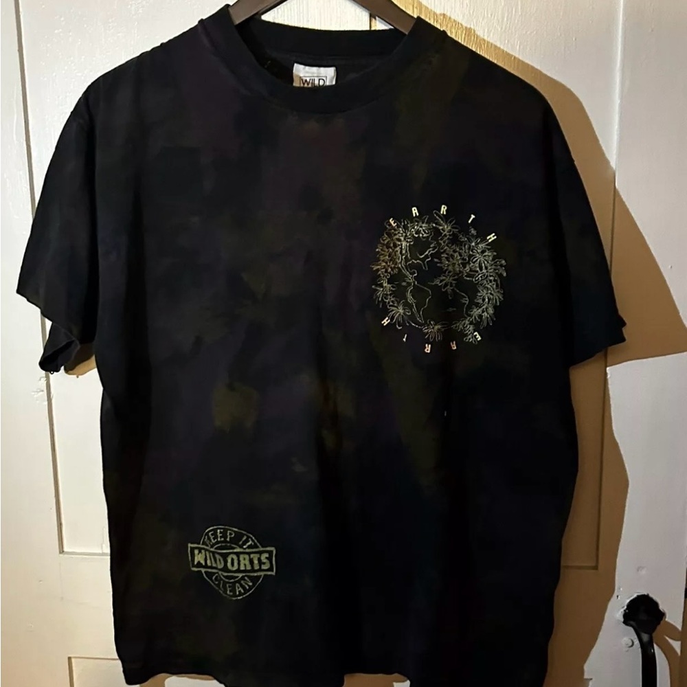 Vintage Single Stitch Wild Oats Keep It Clean Earth T-shirt Unique Rare